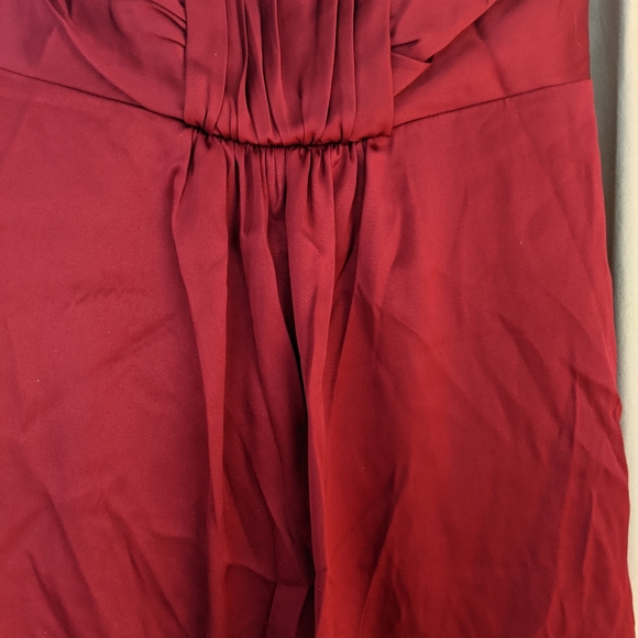 Red Silk Strapless Top from Banana Republic - Picture 3 of 3